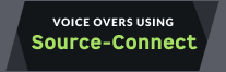 Voice overs using Source Connect